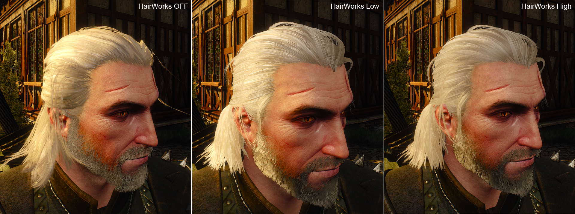The witcher 3 nvidia hairworks amd фото 8