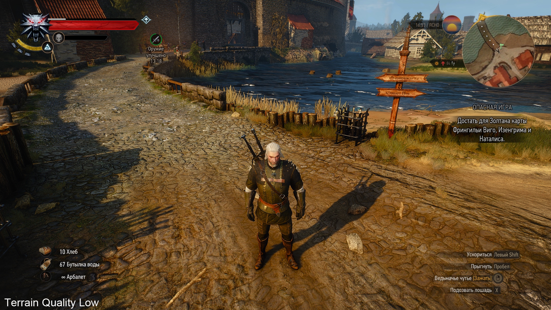 The witcher 3 fps low фото 23