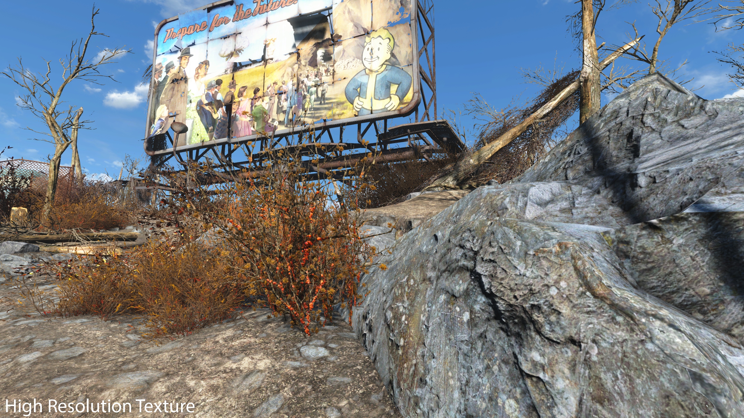 Fallout 4 с текстурами высокого разрешения фото 23